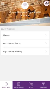 Purple Blossom Yoga Studio screenshot 0