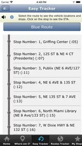 North Miami Bus screenshot 2