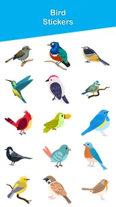 Bird Stickers! screenshot 0