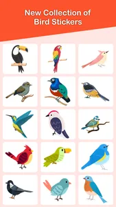 Bird Stickers! screenshot 1