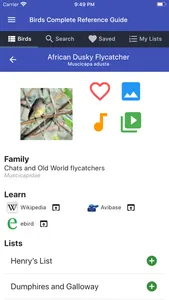 Birds Complete Reference Guide screenshot 4