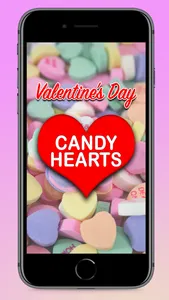 Candy Hearts Fun Stickers screenshot 1