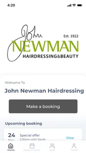 John Newman Hairdressing screenshot 0