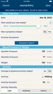 Eczema Manager screenshot 2