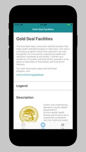 Food Inspection Findings screenshot 2