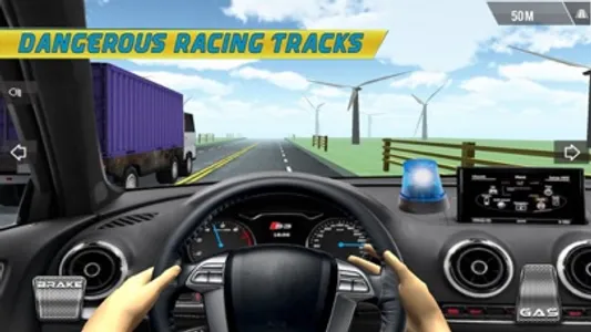 Crazy Driver Police Racing screenshot 0