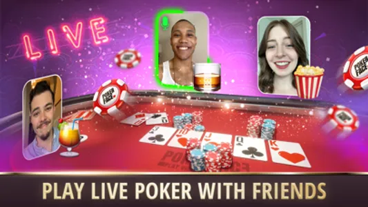 Poker Face: Texas Holdem Live screenshot 0