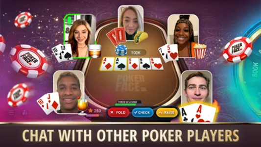 Poker Face: Texas Holdem Live screenshot 1