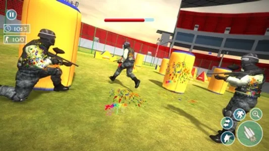 Paintball Shooting Arena 3D screenshot 0