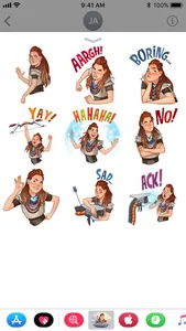 Horizon Stickers screenshot 1