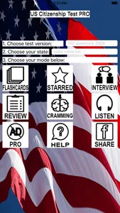 US Citizenship Test - PRO screenshot 0