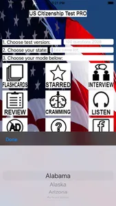 US Citizenship Test - PRO screenshot 1