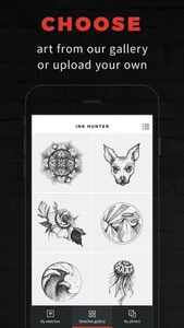 INKHUNTER PRO Tattoos try on screenshot 0