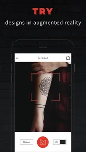 INKHUNTER PRO Tattoos try on screenshot 1