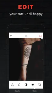 INKHUNTER PRO Tattoos try on screenshot 2