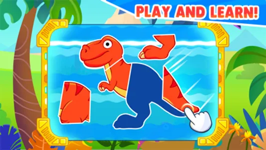 Dinosaur games for kids age 5 screenshot 1