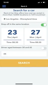 Rent.it Car Rental screenshot 1