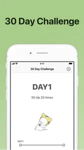 30 Day Sit Up Challenge! screenshot 0