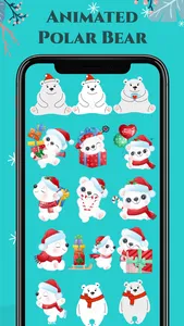 Animated Polar Bear Stickers! screenshot 2