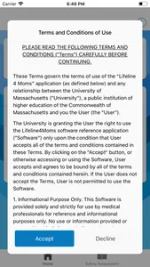 Lifeline4Moms screenshot 0