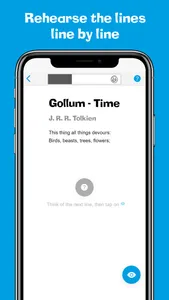 Learn your lines with Wozzol screenshot 2