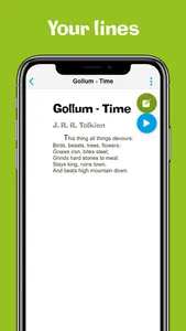 Learn your lines with Wozzol screenshot 5
