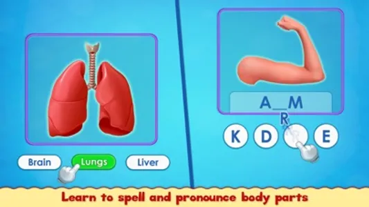 Human Body Parts Play to Learn screenshot 6