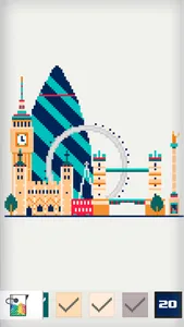 Pixel Land: color by number screenshot 7