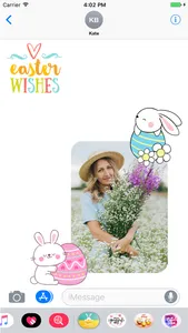 Spring Easter Stickers screenshot 2