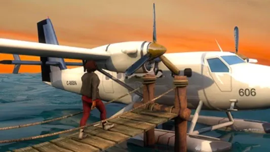 Flying Sea-Plane Games 2018 screenshot 0