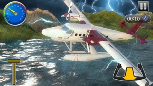 Flying Sea-Plane Games 2018 screenshot 3
