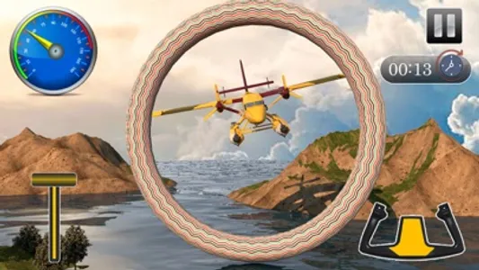 Flying Sea-Plane Games 2018 screenshot 5