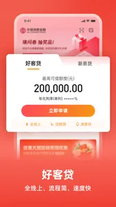 中银消费金融-信用贷款消费分期平台 screenshot 1