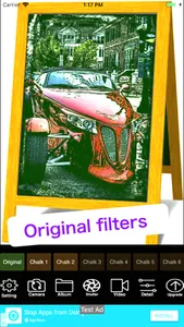 Chalk Art Light-photo retouch screenshot 1
