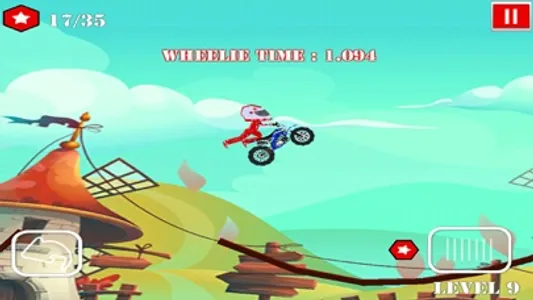 Wheelie Racing -Dirt Bike Race screenshot 1