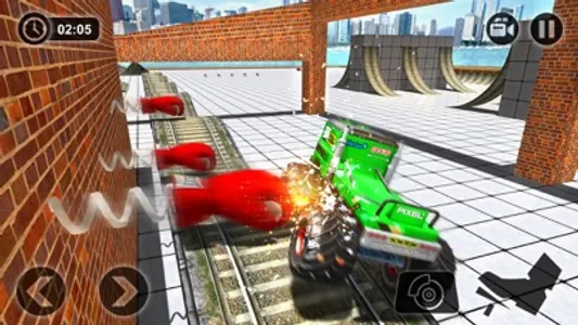 Crash Car Drive 2018 screenshot 1