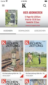 Kirchenzeitung Köln screenshot 0