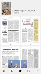 Kirchenzeitung Köln screenshot 2