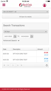 Red Oak Credit Union Mobile screenshot 3
