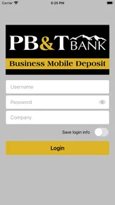 PB&T Bank Business Deposit screenshot 0