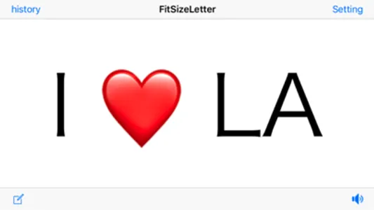 FitSizeLetter screenshot 2