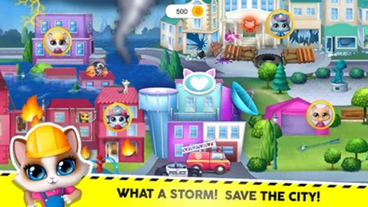 Kitty Meow Meow City Heroes screenshot 1