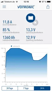 Votronic Energy Monitor screenshot 1