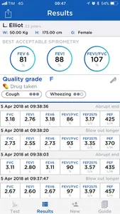 iSpirometry screenshot 3