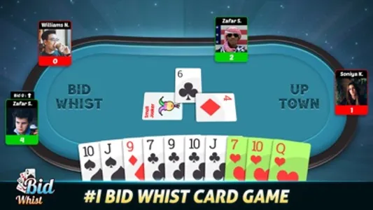 Bid Whist - Card Game screenshot 2