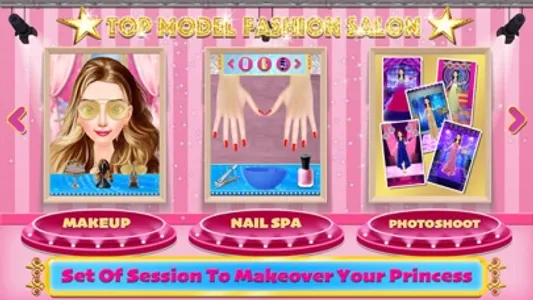 Top Model Fashion Salon screenshot 1