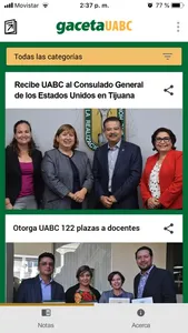 UABC Gaceta screenshot 2