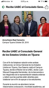 UABC Gaceta screenshot 3