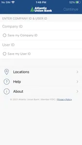 Atlantic Union Bank Business screenshot 0