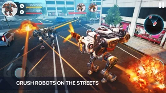 Robot Rampage - Steel War screenshot 2